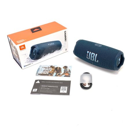  JBL ジェー・ビー・エル CHARGE 5 モバイルバッテリー機能付 ポータブル防水スピーカー JBLCHARGE5BLU ブルー