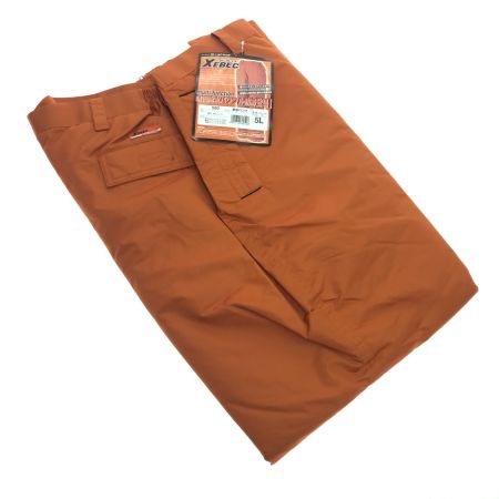  ジーベック 5Ｌサイズ 防寒服上下 オレンジ