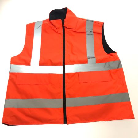  作業ウェア 安全ベスト XLサイズ オレンジ