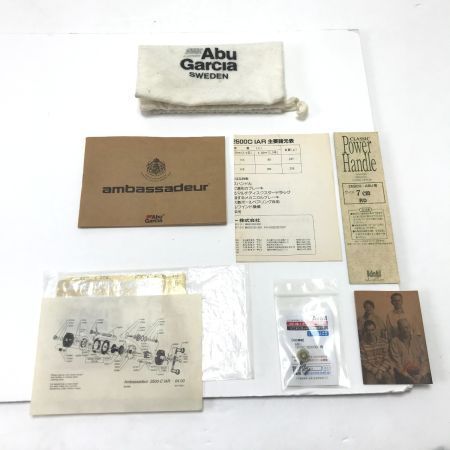  Abu Garcia アブガルシア ベイトリール アンバサダー2500C AR キズ有 カスタムパーツ有 040006
