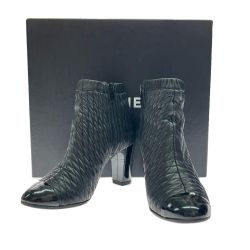 $$ CHANEL シャネル マトラッセ キルティング 約23cm ブラック Bランク