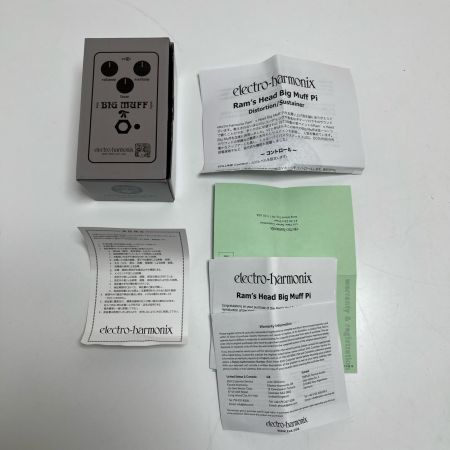  electro-harmonix エレクトロハーモニクス RAM'S HEAD BIG MUFF PI 付属品完備