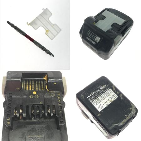  HiKOKI ハイコーキ インパクトドライバ WH36DC パープル