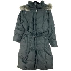 $$ balmain バルマン ダウンコート Mサイズ ダークグレー Bランク