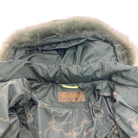  balmain バルマン ダウンコート Mサイズ ダークグレー