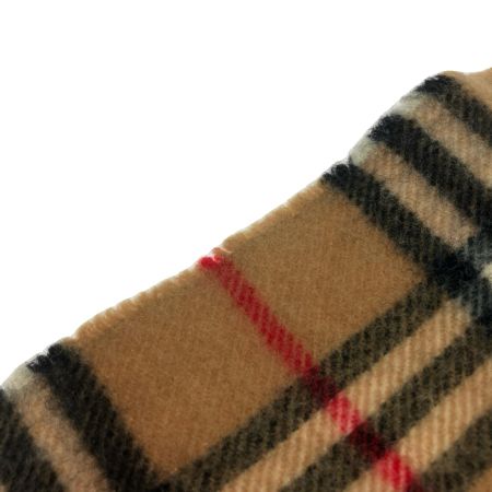  Burberrys バーバリーズ マフラー LAMBSWOOL ノバチェック柄 ブラウン