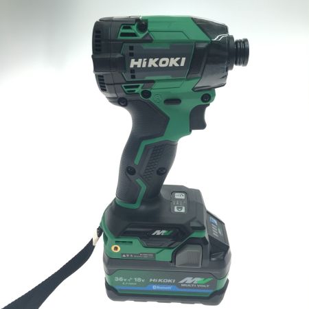  HiKOKI ハイコーキ インパクトドライバ WH36DD グリーン