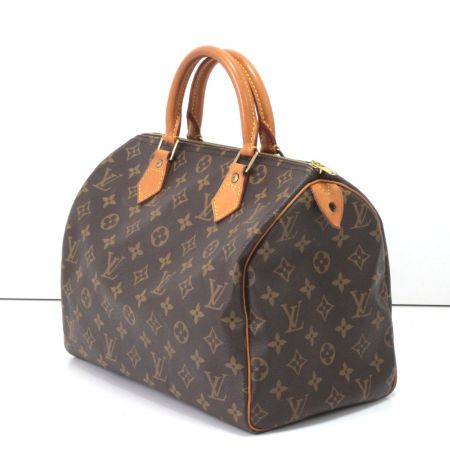  LOUIS VUITTON ルイヴィトン モノグラム スピーディ30 ハンドバッグ M41526 ブラウン