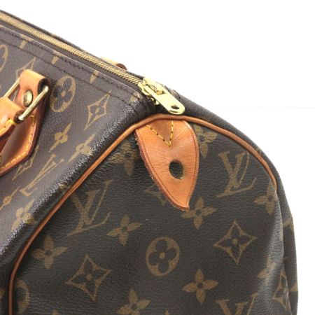  LOUIS VUITTON ルイヴィトン モノグラム スピーディ30 ハンドバッグ M41526 ブラウン