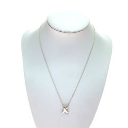 $$ Tiffany & Co. ティファニー ネックレス キス/パロマピカソ SV 41cm 　 Bランク