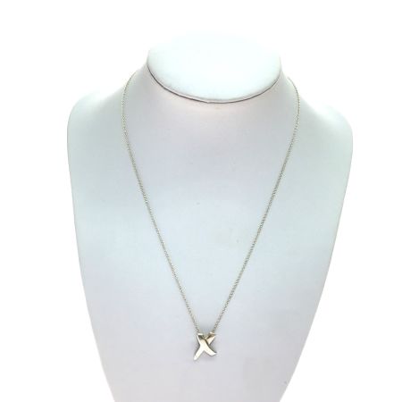  Tiffany & Co. ティファニー ネックレス キス/パロマピカソ SV 41cm 　