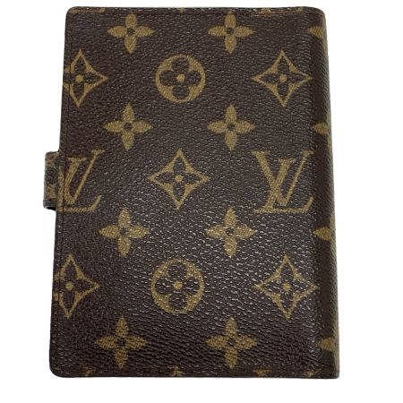  LOUIS VUITTON ルイヴィトン モノグラム アジェンダPM 手帳カバー R20005