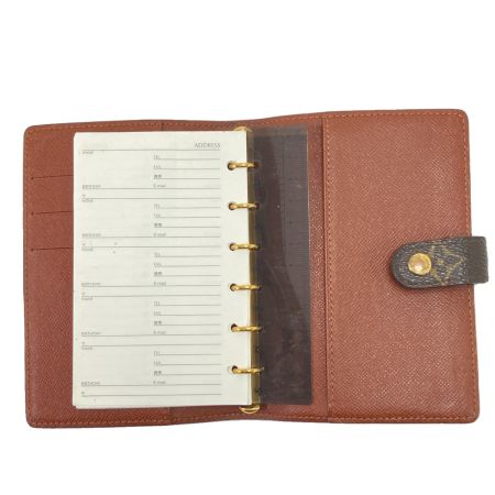  LOUIS VUITTON ルイヴィトン モノグラム アジェンダPM 手帳カバー R20005