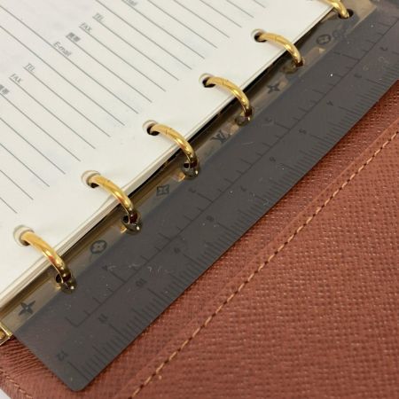  LOUIS VUITTON ルイヴィトン モノグラム アジェンダPM 手帳カバー R20005