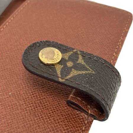  LOUIS VUITTON ルイヴィトン モノグラム アジェンダPM 手帳カバー R20005