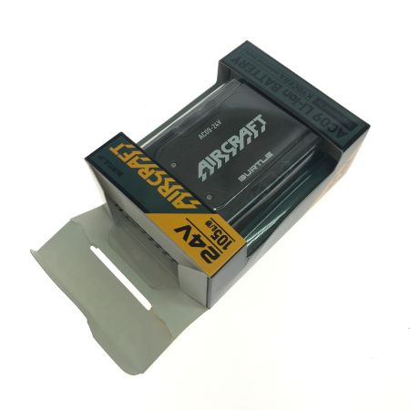  BURTLE エアークラフト リチウムイオンバッテリ― PSEマーク付き 箱破れ有 AC09-24v