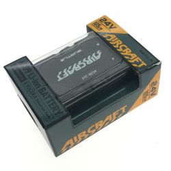 $$ BURTLE エアークラフト リチウムイオンバッテリ― PSEマーク付き 箱破れ有 AC09-24v Sランク