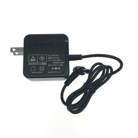  BURTLE エアークラフト リチウムイオンバッテリ― PSEマーク付き 箱破れ有 AC09-24v