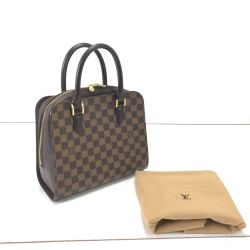$$ LOUIS VUITTON ルイヴィトン ハンドバッグ ダミエ トリアナ N51155 Bランク