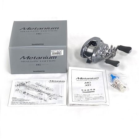  SHIMANO シマノ ベイトリール 22 メタニウムシャローエディション HG 044792