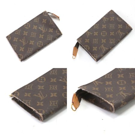  LOUIS VUITTON ルイヴィトン モノグラム プチ・バケット トートバッグ《ジャンク品》 M42238 ブラウン