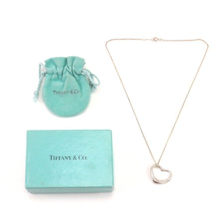  Tiffany & Co. ティファニー ネックレス 41cm オープンハート SV925