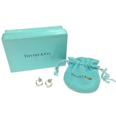  Tiffany & Co. ティファニー ピアス オープンハート/ポスト SV