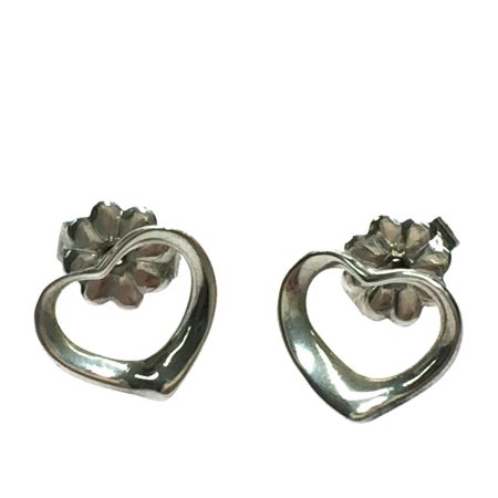  Tiffany & Co. ティファニー ピアス オープンハート/ポスト SV