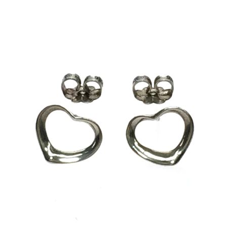  Tiffany & Co. ティファニー ピアス オープンハート/ポスト SV