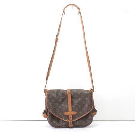  LOUIS VUITTON ルイヴィトン モノグラム ソミュール30 ショルダーバッグ M42256