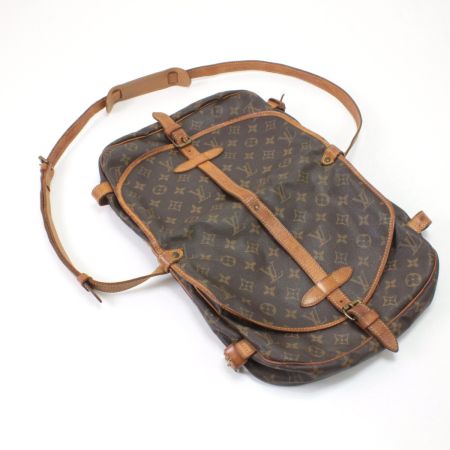  LOUIS VUITTON ルイヴィトン モノグラム ソミュール30 ショルダーバッグ M42256