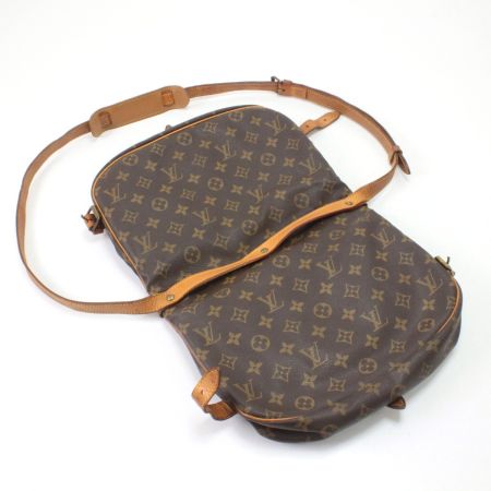  LOUIS VUITTON ルイヴィトン モノグラム ソミュール30 ショルダーバッグ M42256