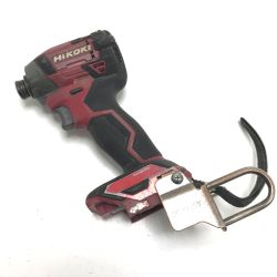 $$ HiKOKI ハイコーキ インパクトドライバ 本体のみ WH36DD レッド Cランク