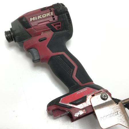  HiKOKI ハイコーキ インパクトドライバ 本体のみ WH36DD レッド