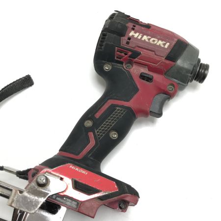  HiKOKI ハイコーキ インパクトドライバ 本体のみ WH36DD レッド