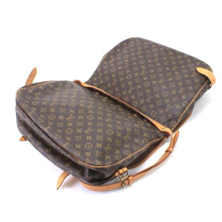 LOUIS VUITTON ルイヴィトン モノグラム ソミュール43 ショルダーバッグ M42252