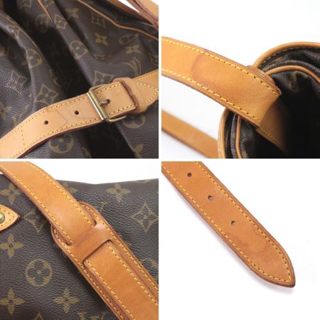  LOUIS VUITTON ルイヴィトン モノグラム ソミュール43 ショルダーバッグ M42252