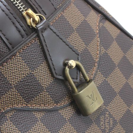  LOUIS VUITTON ルイヴィトン ハンドバッグ ダミエ ドゥオモ N60008 ブラウン
