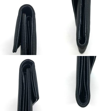  PRADA プラダ 2つ折り財布 ブラック