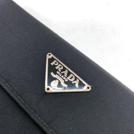  PRADA プラダ 2つ折り財布 ブラック