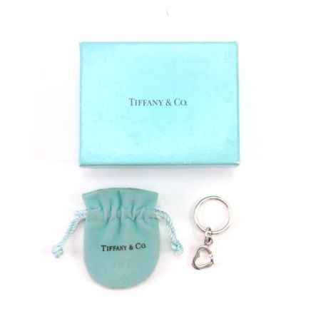  Tiffany & Co. ティファニー キーリング ペアハートの片方のみ SV925 