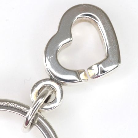  Tiffany & Co. ティファニー キーリング ペアハートの片方のみ SV925 