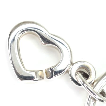  Tiffany & Co. ティファニー キーリング ペアハートの片方のみ SV925 