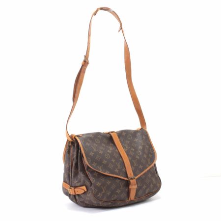  LOUIS VUITTON ルイヴィトン モノグラム ソミュール35 ショルダーバッグ M42254