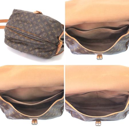  LOUIS VUITTON ルイヴィトン モノグラム ソミュール35 ショルダーバッグ M42254