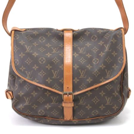  LOUIS VUITTON ルイヴィトン モノグラム ソミュール35 ショルダーバッグ M42254