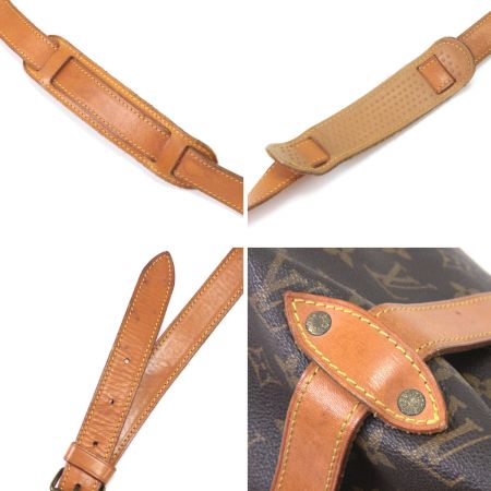  LOUIS VUITTON ルイヴィトン モノグラム ソミュール35 ショルダーバッグ M42254