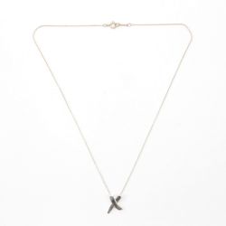 $$ Tiffany & Co. ティファニー キスネックレス パロマピカソ 41cm SV925 Cランク