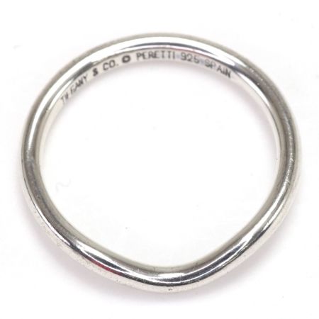  Tiffany & Co. ティファニー リング 9号 カーブドバンドリング/エルサペレッティ SV925