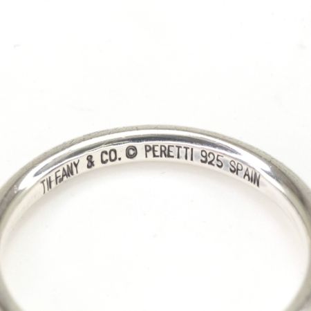  Tiffany & Co. ティファニー リング 9号 カーブドバンドリング/エルサペレッティ SV925